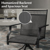 Patio Swivel Dining Chairs Set of 2 Patio Chairs Outdoor Bistro Chairs