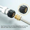 Telescoping Pressure Washer Wand 6.33M Gutter Cleaning Extension Tool w/Nozzle