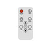 2kW Home Wall Fan Heater Timer Bathroom Workshop Electric Wall mounted Remote