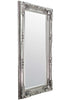 Large Mirror Louis Silver AntiqueFull Length Wall Leaner Long 175cm X 90cm