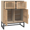 Swpsd Sideboard Buffet Cabinet 60x30x75 Engineered Wood Side Cabinet S3Z6
