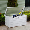 Garden Deck Box 350L Storage Sheds Waterproof Outdoor Lockable Storage Box