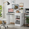 Computer Desk W/Drawer and Keyboard Tray for Studying/Writing/Gaming Home Office
