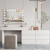 Bluetooth Hollywood Mirror Vanity Make Up Mirror with Lights 18 LED Table Mirror