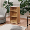 Narrow Small Bookcase Storage Shelf Unit Wood Bookshelf Display 6 Colours