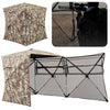 Hunting Blind for 2-3 People 360° One Way See Through Ground Blind