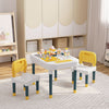 Kids Table and Chairs Set Childrens Furniture Activity Play and Building Bricks