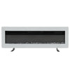 LED Fireplace Media Wall Fire Wall Mounted / Standing Electric Heater 40-100in