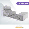 7PCS Adjustable Support Pillow Set Sit-up Pillow Memory Foam Bed Wedge Pillows