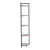 Bathroom Corner Shelf 5 Tiers Shelving Rack Unit Wood Display Stand Home Storage