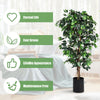 6FT Ficus Tree Artificial Plant Tree Decorative Plant Home Office Decoration