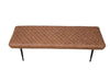 'ModaNuvo' Modern PU Leather Industrial style Kitchen Dining Bench 150cm