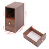 Slim Tall Bedside Table Cabinet with Drawer & Storage Space for Bedroom