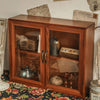 Vintage Wooden Wall Mounted Floating Storage Shelf Unit Display Cabinet Cupboard