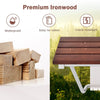 Wood Folding Shower Seat Wall Mount Shower Chair Elderly Home Care