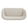 Small 2 Seater Teddy Velvet Sofa Living Room Furniture Metal Legs Sofa w/Pillow