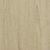 Bookcase Sonoma Oak 100x33x155.5 cm Engineered Wood