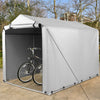 Outdoor Storage Shed 160 x 218 x 164 cm Portable Garage Shelter Bikes