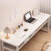 White Side End Table Console Table Living Room Bedroom Storage Rack 100X40X72Cm