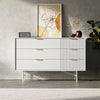 140cm Cabinet Chest of Drawers Bedroom Furniture Home Storage Bedside 6 Drawers
