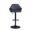 Set of 2 Barstool Kitchen Breakfast Swivel Pub Counter Gas Lift PU Leather Chair