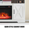 Modern Fireplace Insert TV Stand Cabinet Unit Electric Fire Logs Heater Flame UK