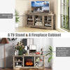 TV Stand for TVs up to 65 Inches Media Entertainment Center Grey
