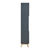 Modern Tall Cabinet 2 Door Shelves Bathroom Storage Unit MDF Wooden Furniture UK