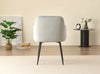 Charlotte Velvet Comfort Dining Chairs - Set of 2 Grey