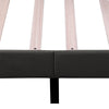 4ft6 Double Bed Frame Upholstered Platform Bed with Adjustable Headboard Velvet