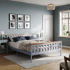 King Size 5FT Pine Wood Bed Frame Solid Wooden Bedstead Modern Bedroom Furniture