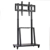 Mobile TV Cart Floor Stand Mount Height Adjustable Large Trolley for 32- 80'' TV