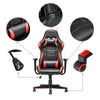 Gaming Chair Racing Chair Reclining High-Back Gas Lift Swivel Chair with Pillow