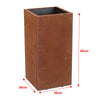 60cm Tall Metal Planter Garden Corten Steel Plant Flowers Pot Outdoor Trough Tub