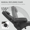 Massage Recliner Chair with Footstool PU Armchair with Adjustable Backrest Black