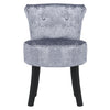 Dressing Table Soft Padded Makeup Chair Velvet Piano Seat Guest Room Bedroom