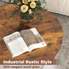Home Accent Table 2-Tier Round Coffee Table w/ Storage-Coffee