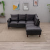 L-Shaped Corner Sofa, Sectional Couch with Built-in USB Port Chaise