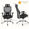Swivel Ergonomic Office Chair High-Back Rolling Computer Gaming Desk Chairs