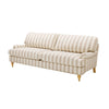 Dusk Hampshire Natural Stripe Textured Weave 3 Seater Sofa RRP £629