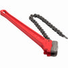 VEVOR 36" Pipe Chain Wrench, Steel Ratcheting Wrench 30" Chain 7.5" Capacity