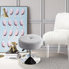 Swivel Stool Adjustabl Chair Dressing Table Vanity Seat Pouffe Home SPA Footrest