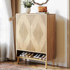 Shoe Cabinet Storage with 2 Doors, 24 Pairs Shoes Rack Modern Storage Organizer