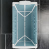 Folding Bathtub Water Tub Adult Children Kids Spa Soaking Sauna SPA Bath Tub Lid