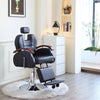Hydraulic Heavy Duty Reclining Barber Chair Salon Beauty Shaving Chairs