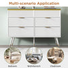 CHEST OF DRAWERS DRESSER TALL WIDE BEDSIDE TABLE CABINET BEDROOM FURNITURE WHITE