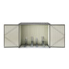 Garden Garage Storage Shed Steel Frame Storage Bike Tools Shed 4 Bicycle Spaces