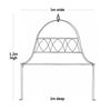 Haxnicks Square Ornamental Plant Frame W1m H1.2m