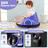 Electric Ride on Bumper Car 12V Electric 360° Spin Car Purple