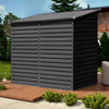 9FT Garden Garage Storage Shed Steel Frame Storage Bike Tool Shed Double Door UK
